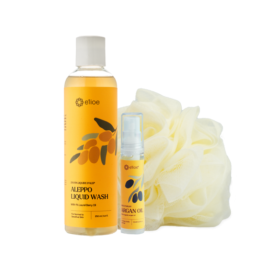 Discovery Kit - Pencuci Cecair Aleppo PERCUMA 10ml Minyak Argan