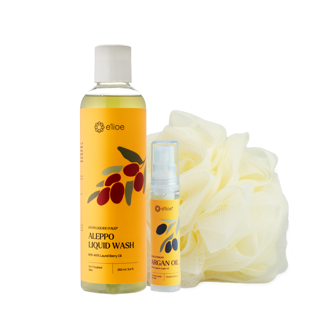 Discovery Kit - Aleppo Liquid Wash FREE 10ml Argan Oil