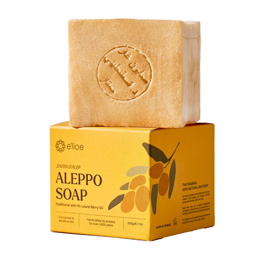 Sabun Aleppo dengan 1% Minyak Laurel Beri