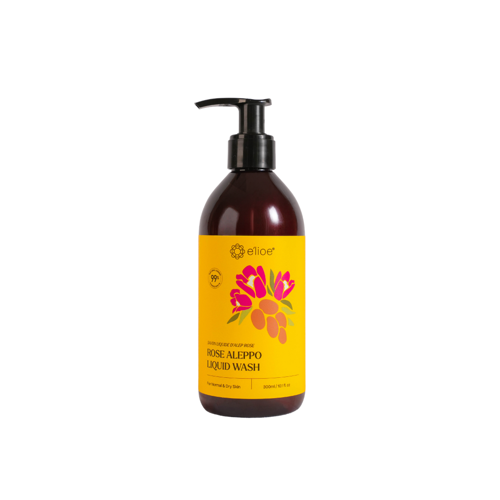 e'lioe Scented Aleppo Liquid Body Wash (Rose/Jasmine) 300ml