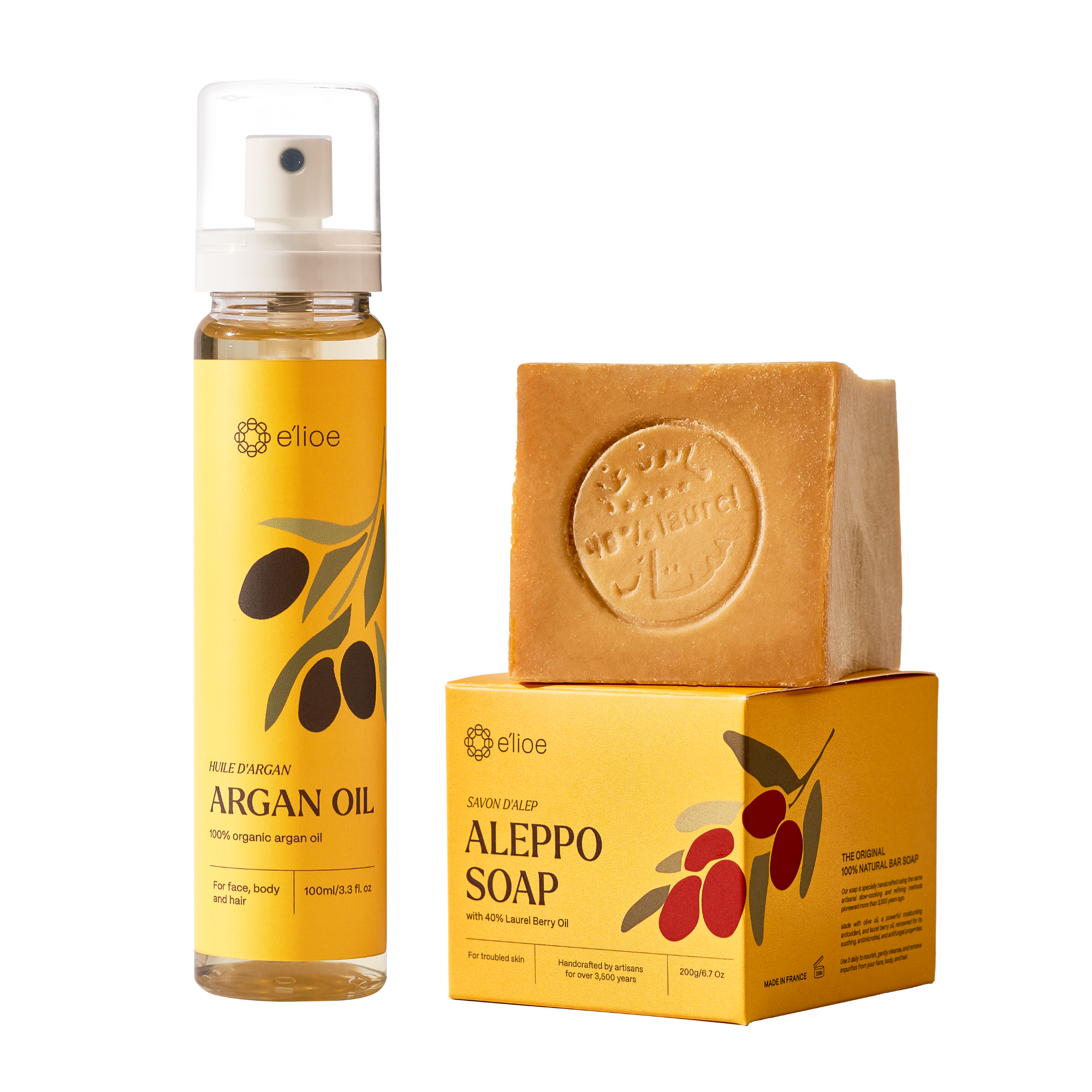 Argan oil & Aleppo Soap 3