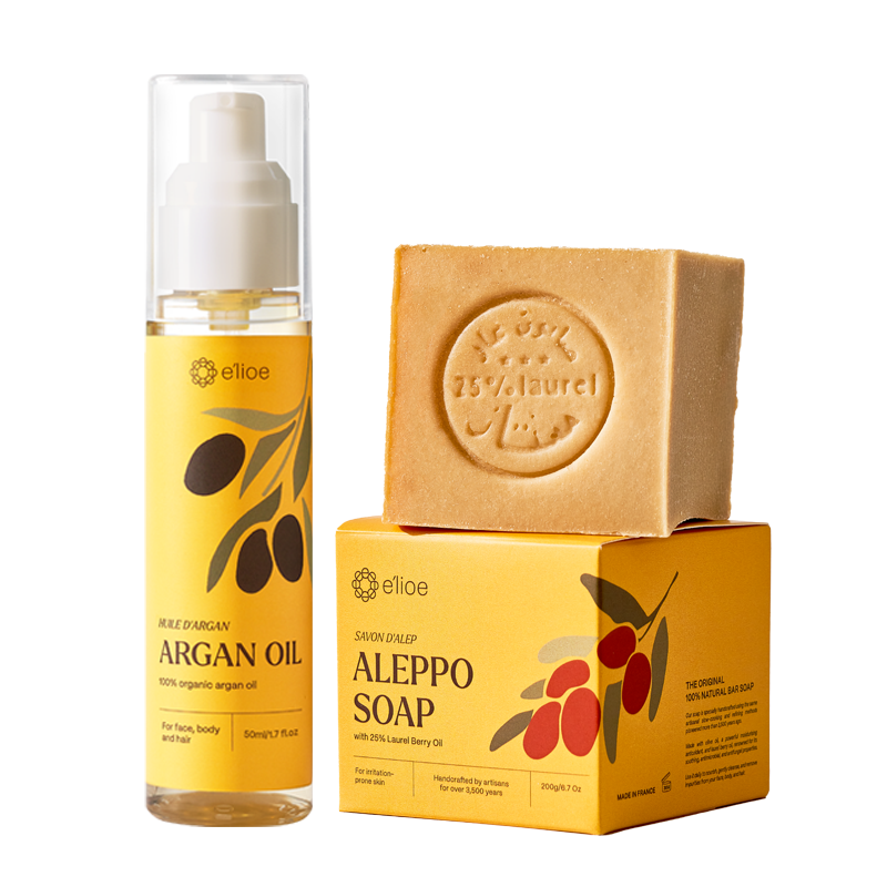 Argan oil & Aleppo Soap