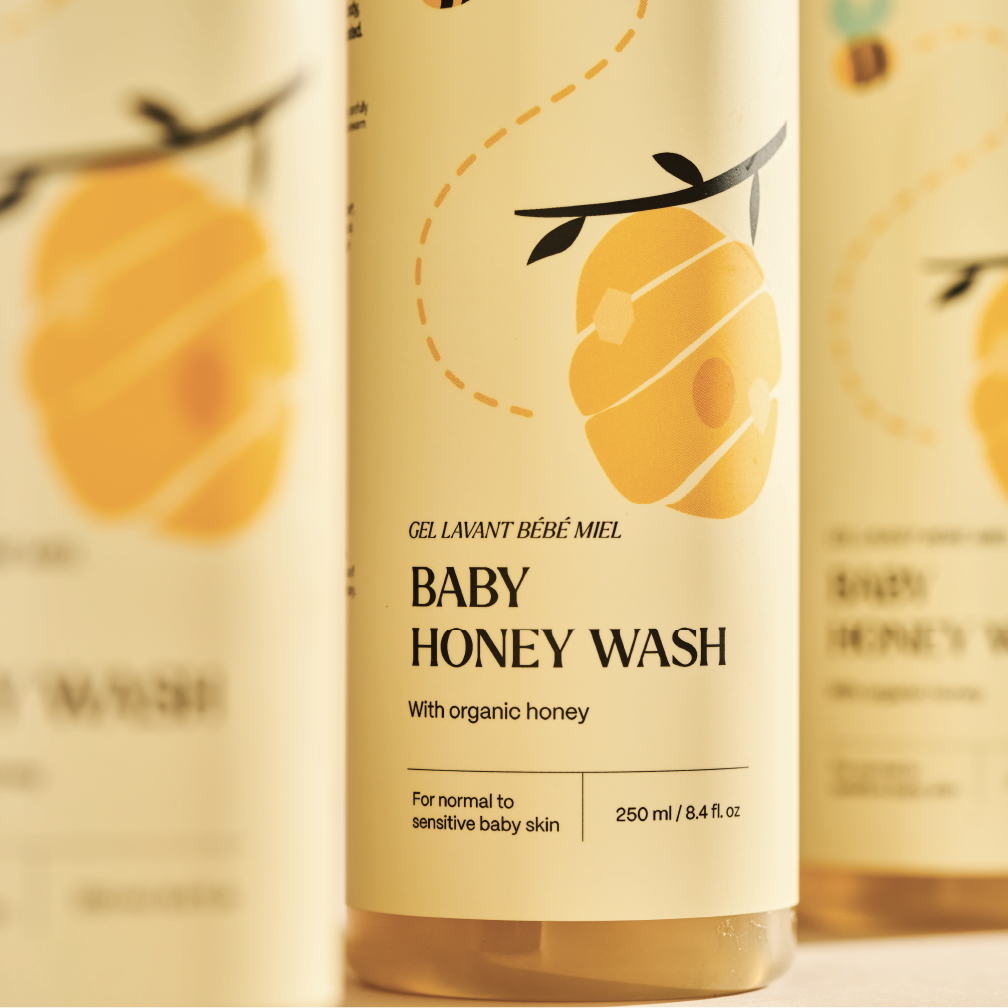 Bundle of 3 - Baby Honey Wash (250ml)