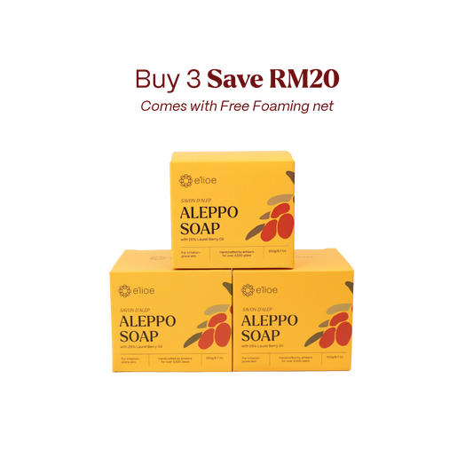 Sabun Aleppo dengan 25% Minyak Beri Laurel