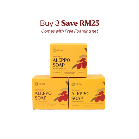 Sabun Aleppo dengan 40% Minyak Beri Laurel