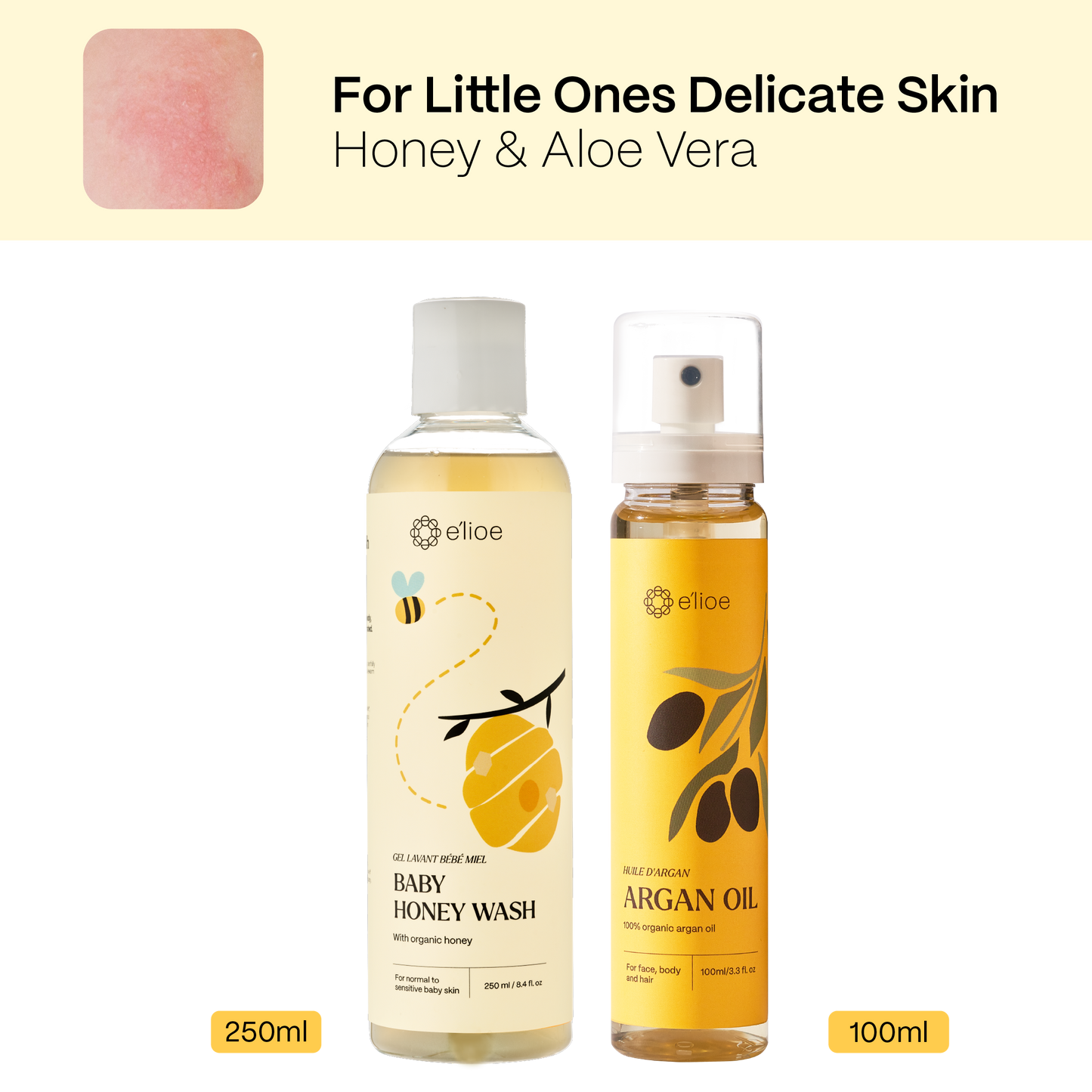 2-Step Solution Baby Honey Wash