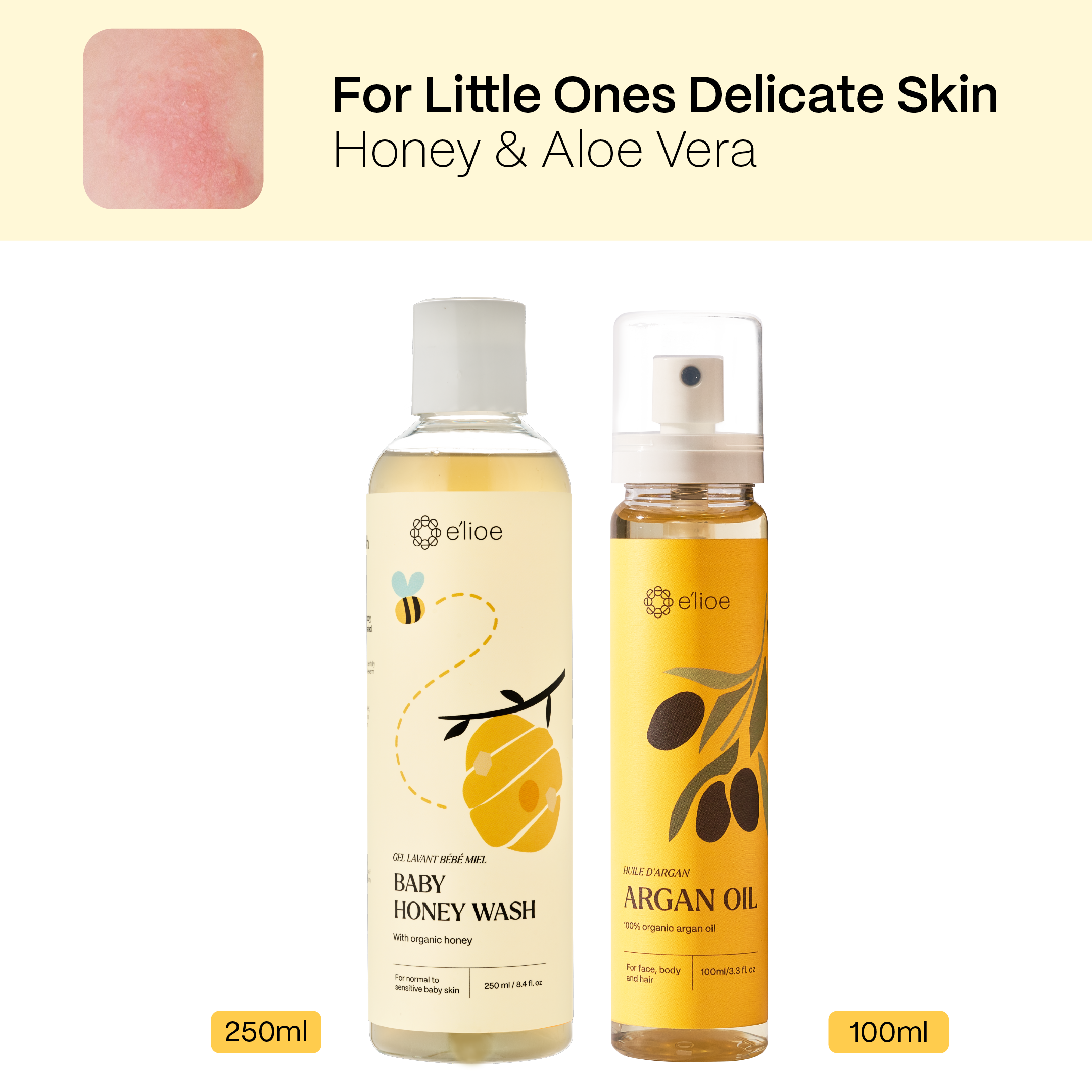 2-Step Solution Baby Honey Wash