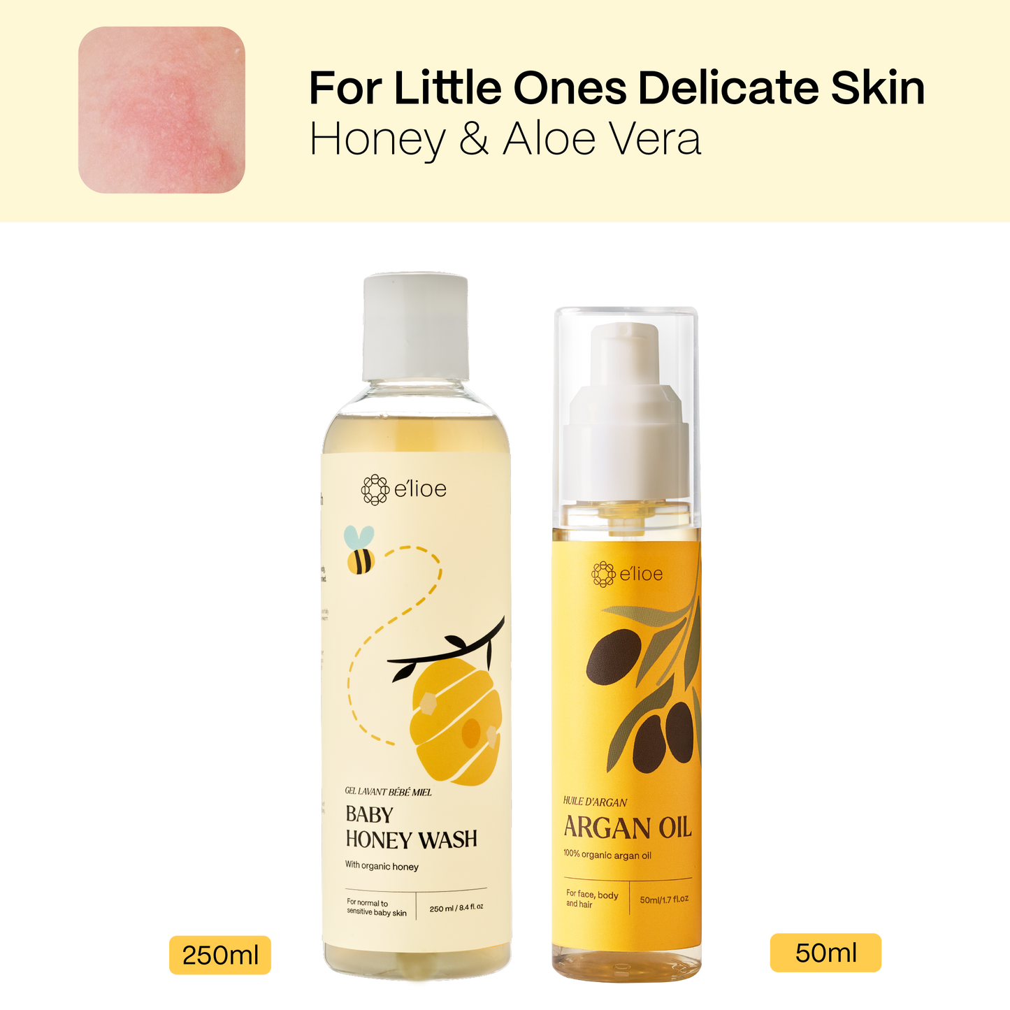 2-Step Solution Baby Honey Wash