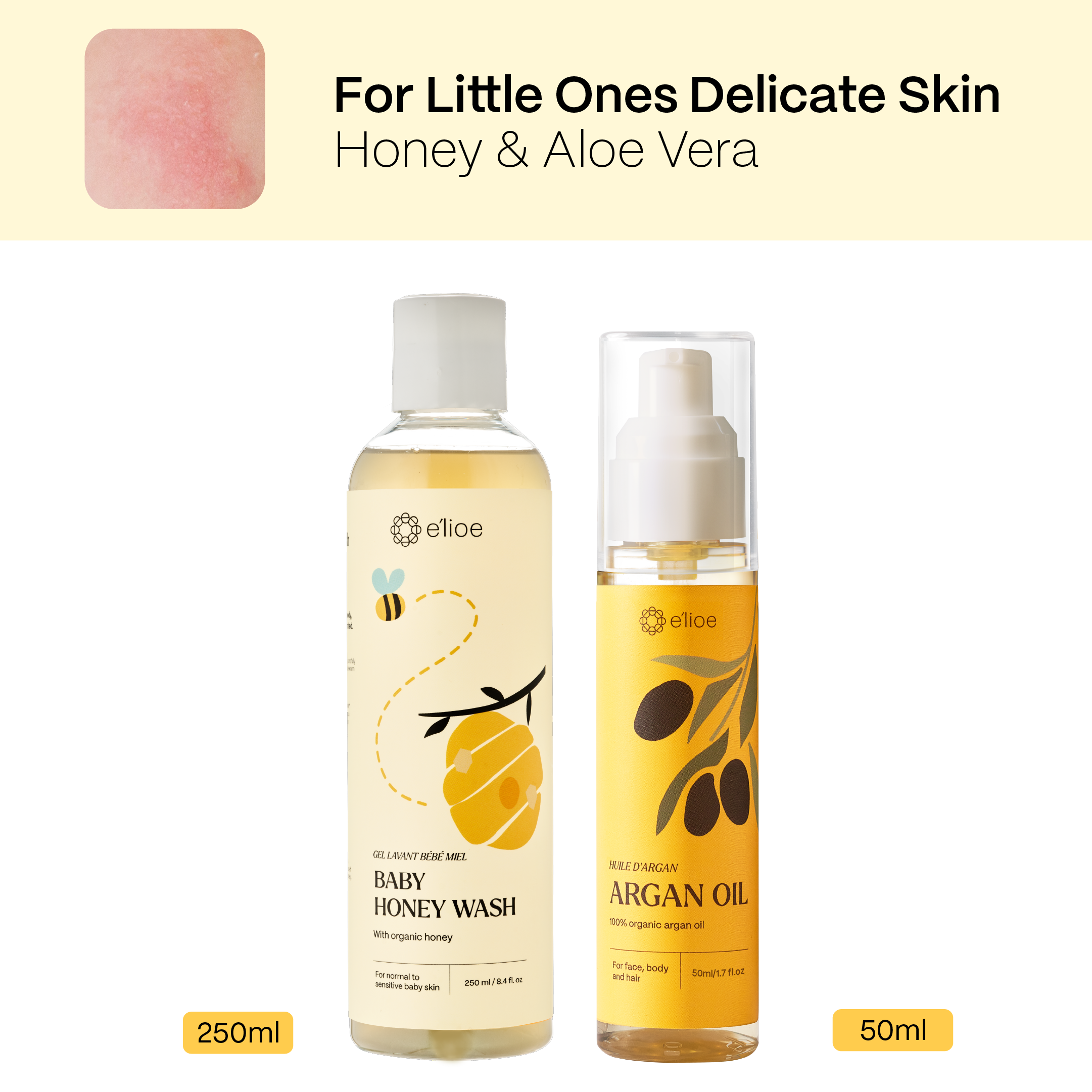 2-Step Solution Baby Honey Wash