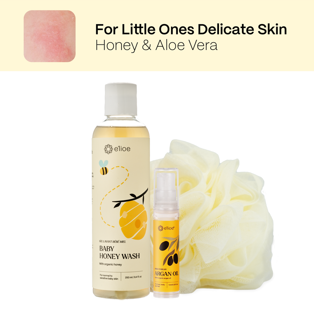 e'lioe Discovery Kit - Aleppo Liquid Wash + Argan Oil 10ml