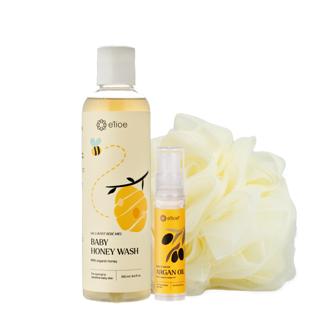 e'lioe Discovery Kit - Aleppo Liquid Wash + Argan Oil 10ml