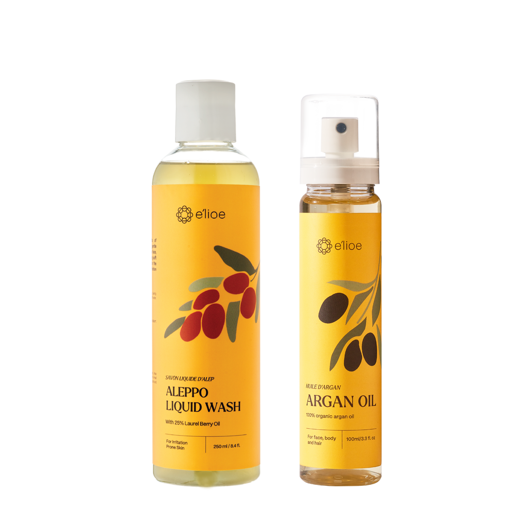 aleppo liquid wash & argan oil