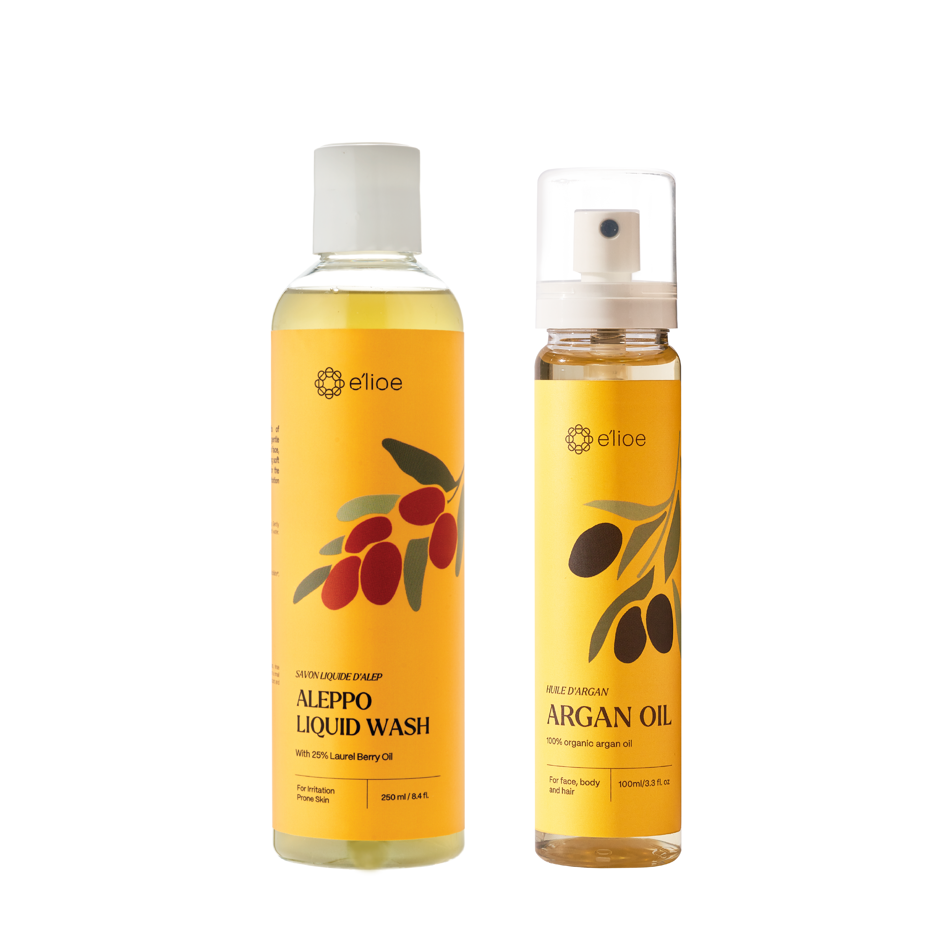 aleppo liquid wash & argan oil