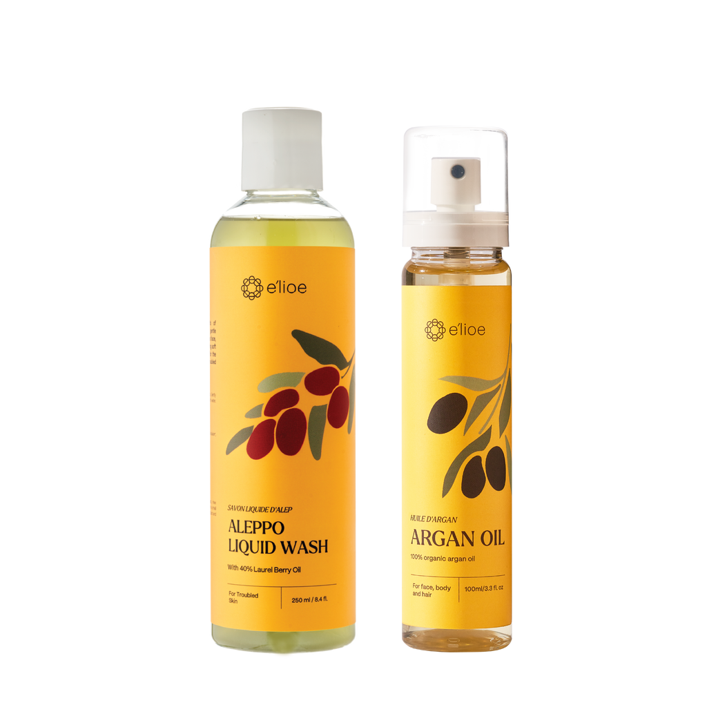 aleppo liquid wash & argan oil