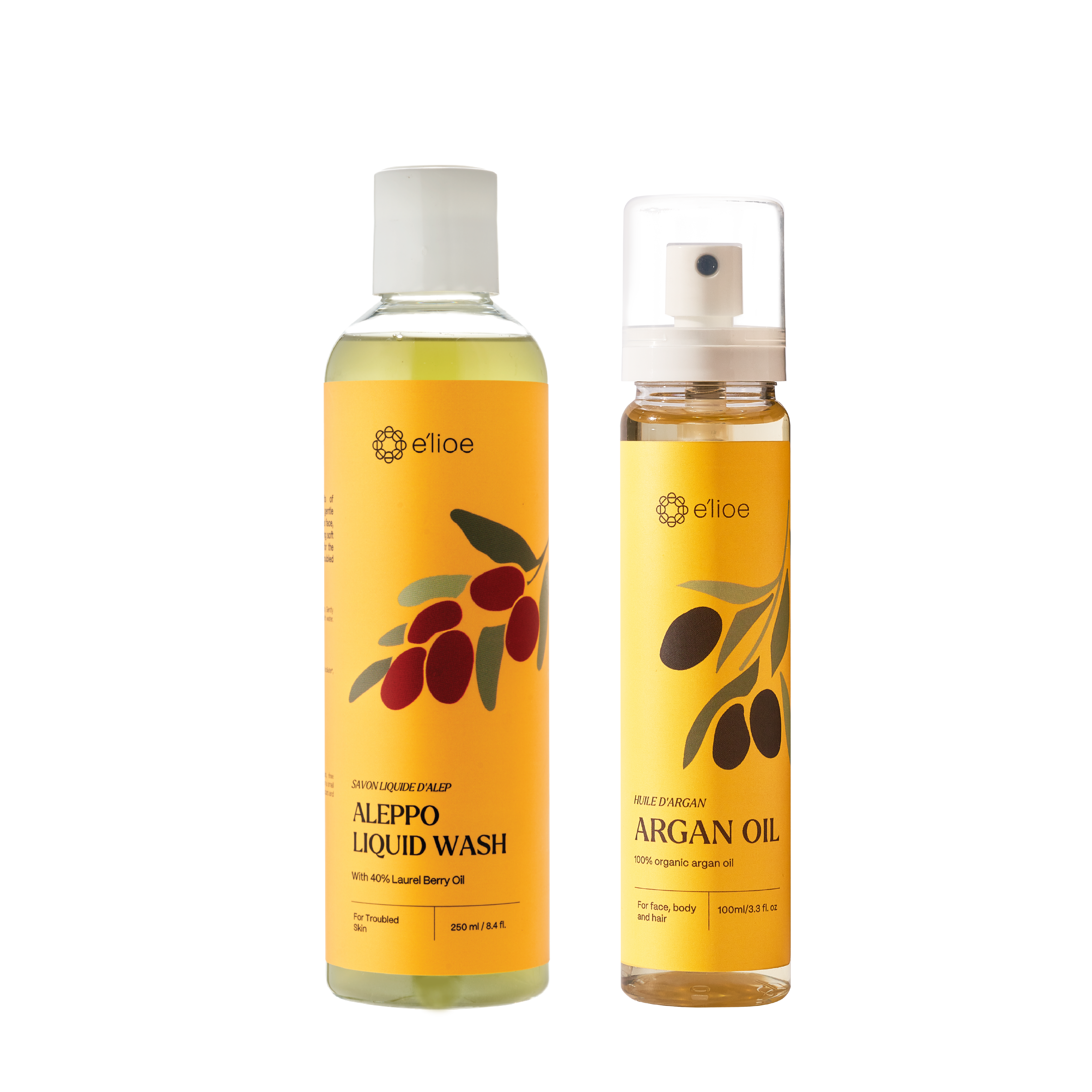 aleppo liquid wash & argan oil