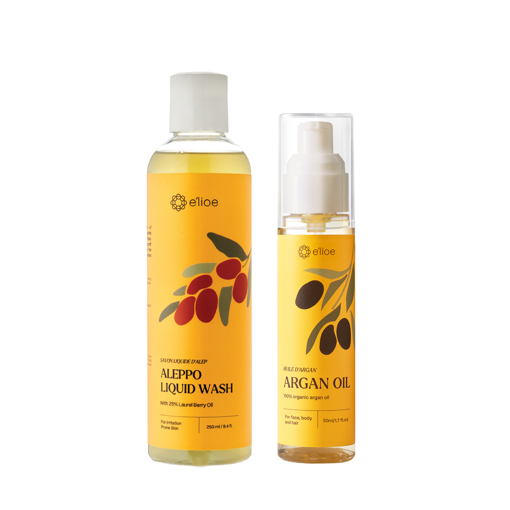 Aleppo Liquid Wash & Argan oil 
