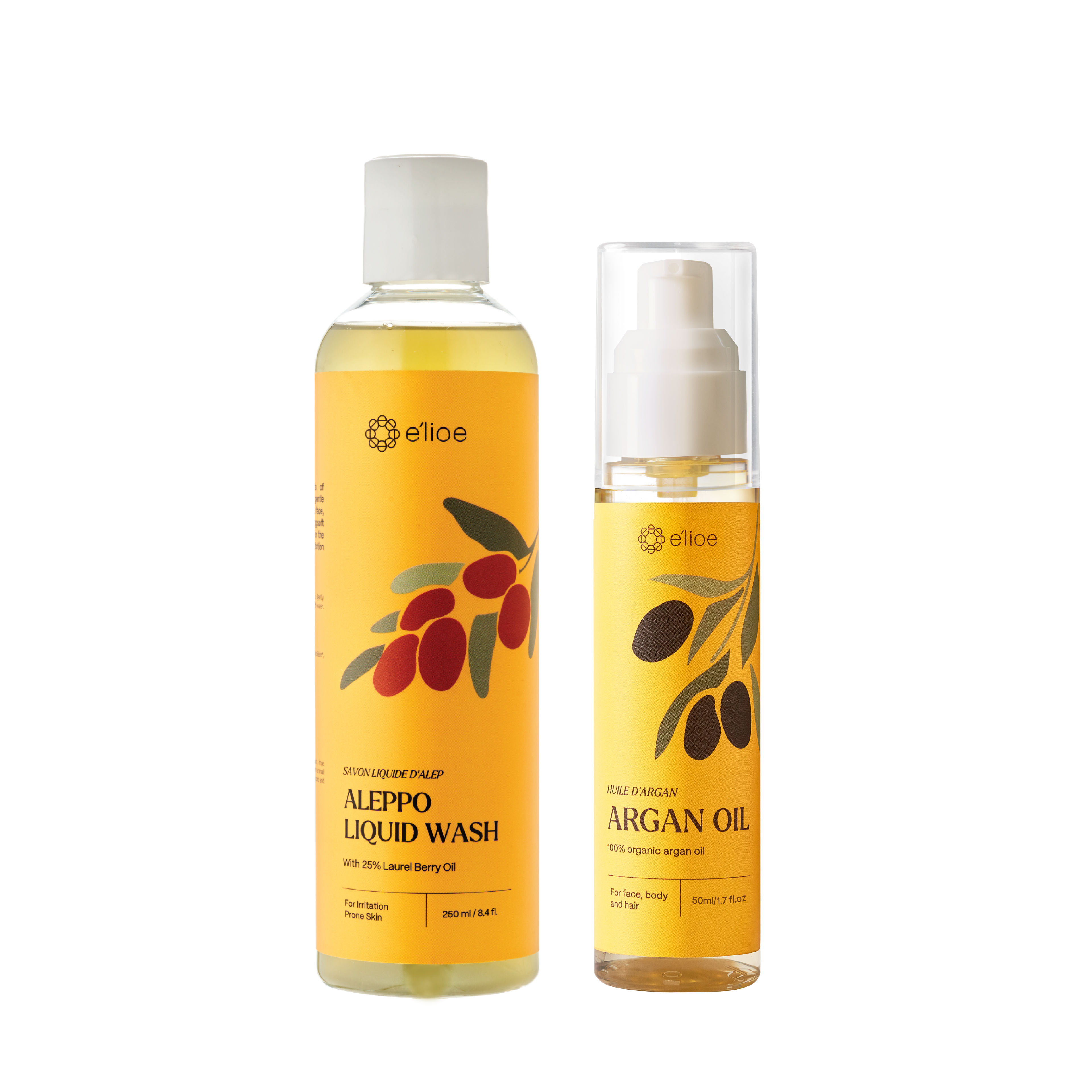 Aleppo Liquid Wash & Argan oil 