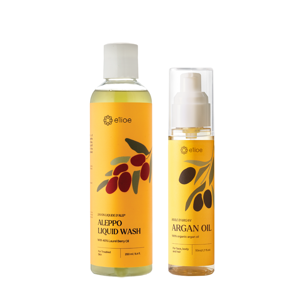aleppo liquid wash & argan oil