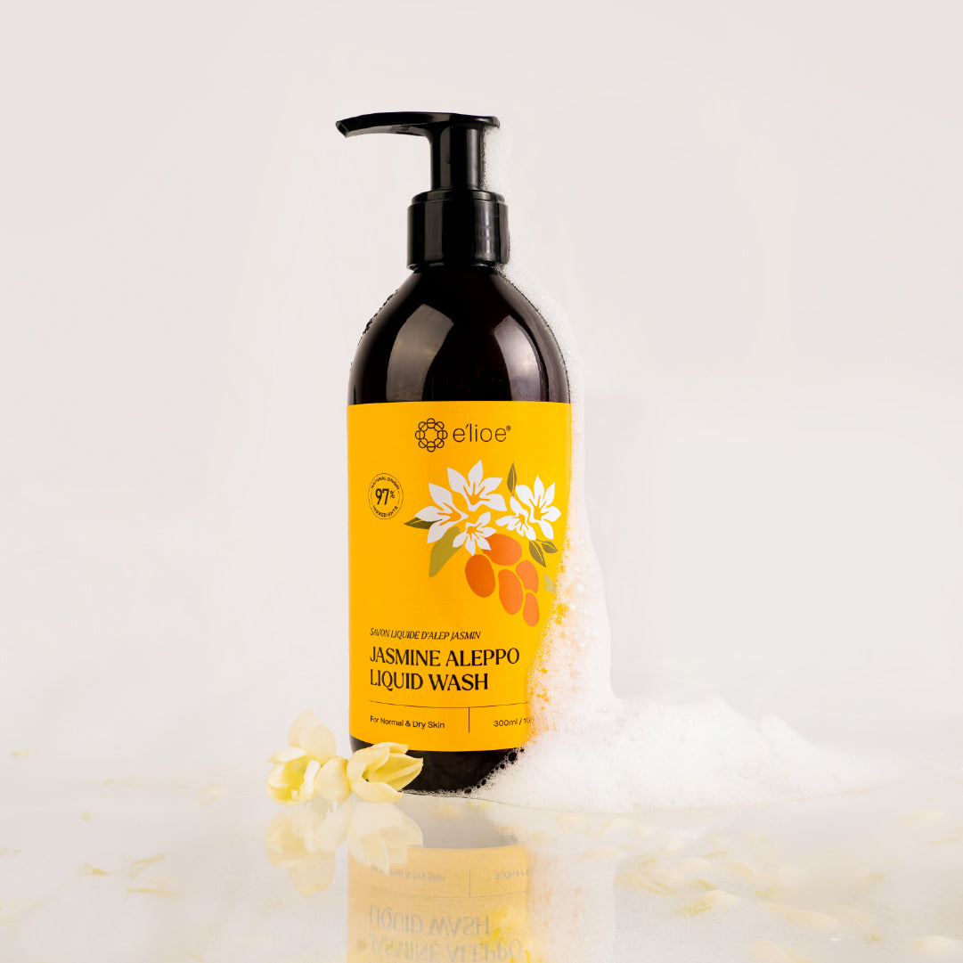 e'lioe Scented Aleppo Liquid Body Wash (Rose/Jasmine) 300ml