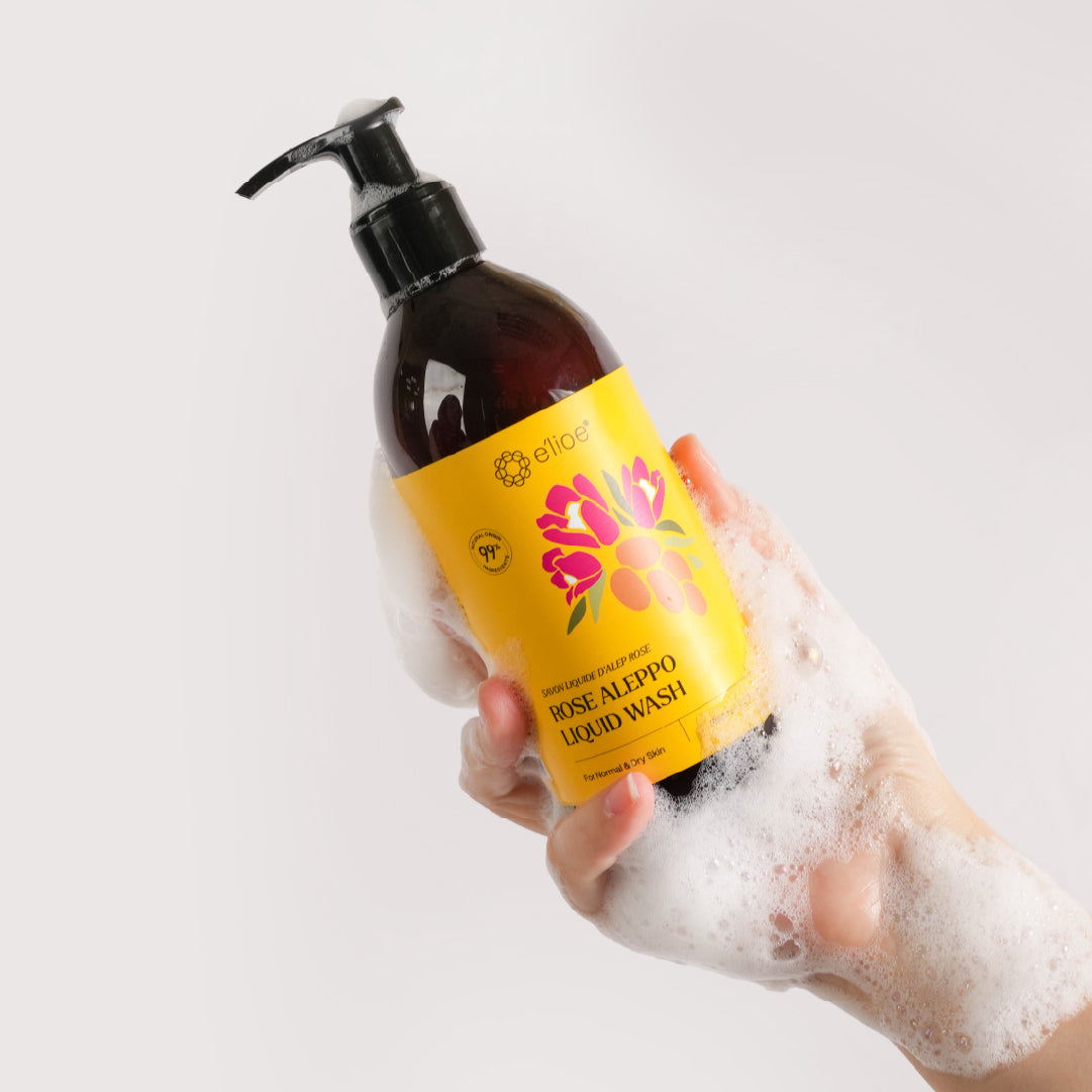 e'lioe Scented Aleppo Liquid Body Wash (Rose/Jasmine) 300ml