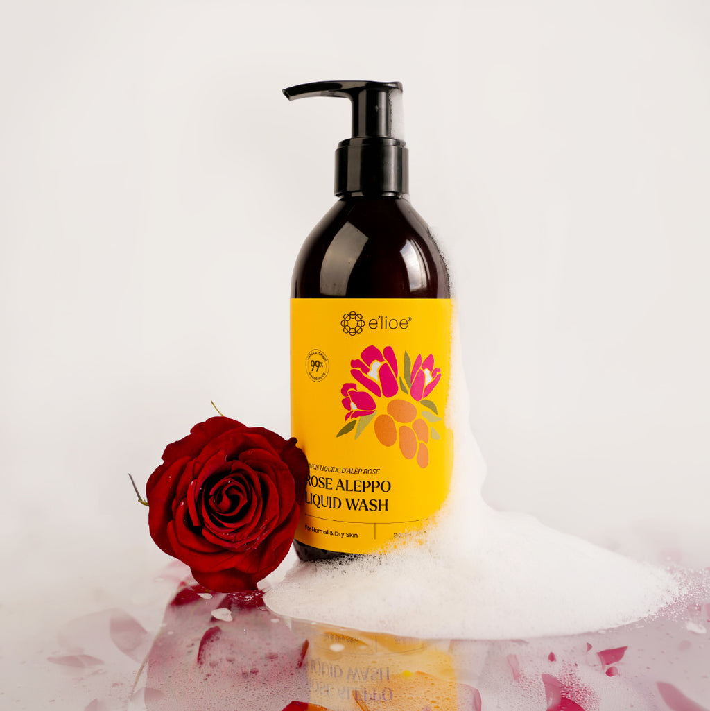 e'lioe Scented Aleppo Liquid Body Wash (Rose/Jasmine) 300ml