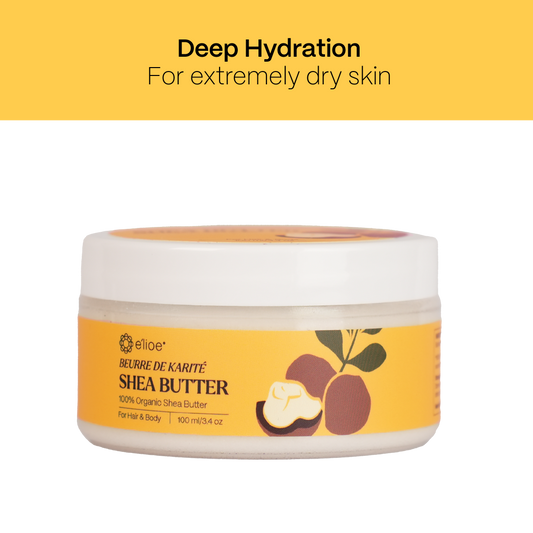 e'lioe Shea Butter 100ml - 100% Organic