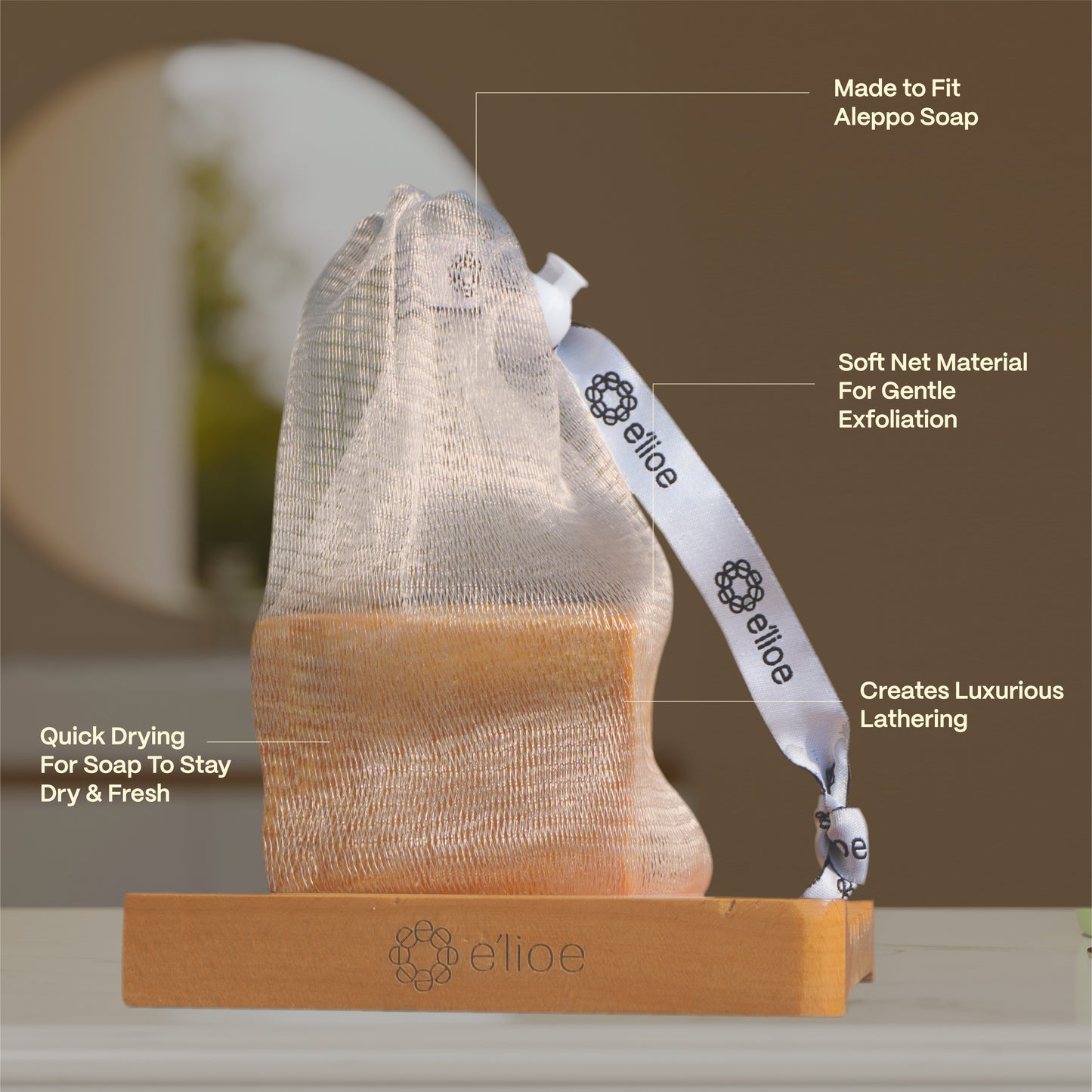 Aleppo Soap Foaming Net