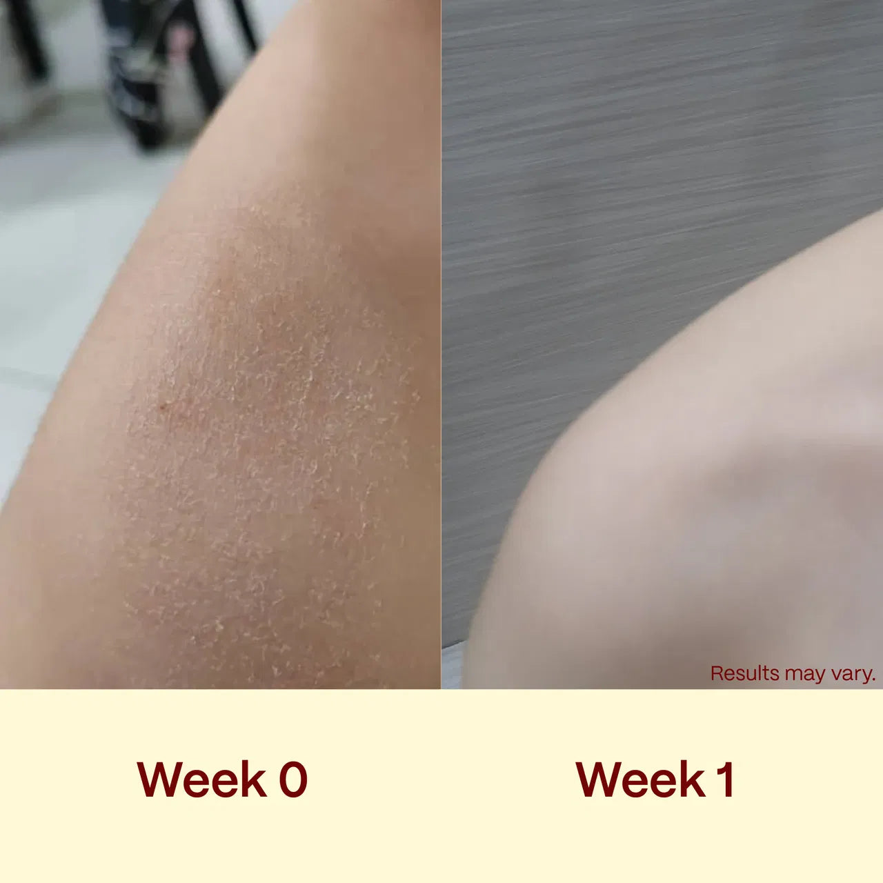 skin restored in just one week