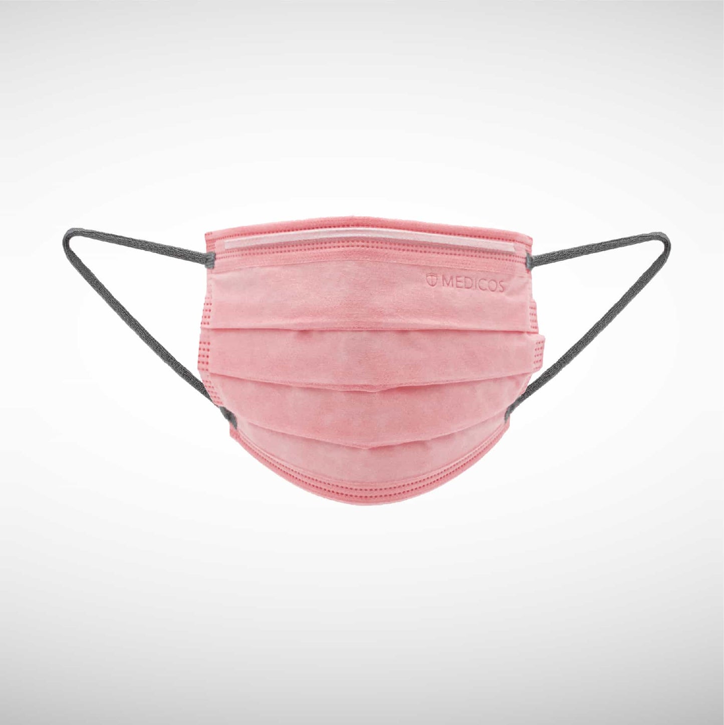 Percuma 10 pcs HydroCharge™ Slim Fit 4-Ply Surgical Face Mask (Cotton Pink)