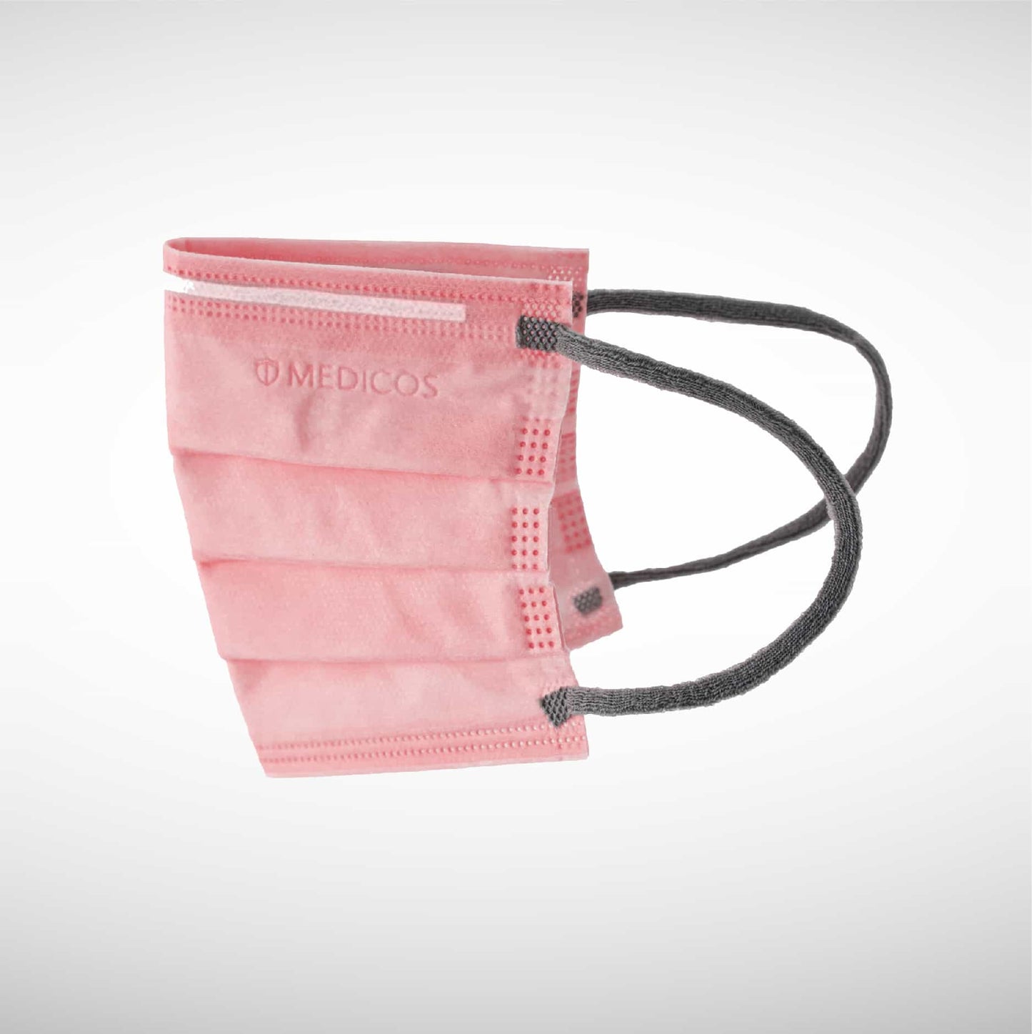 Percuma 10 pcs HydroCharge™ Slim Fit 4-Ply Surgical Face Mask (Cotton Pink)